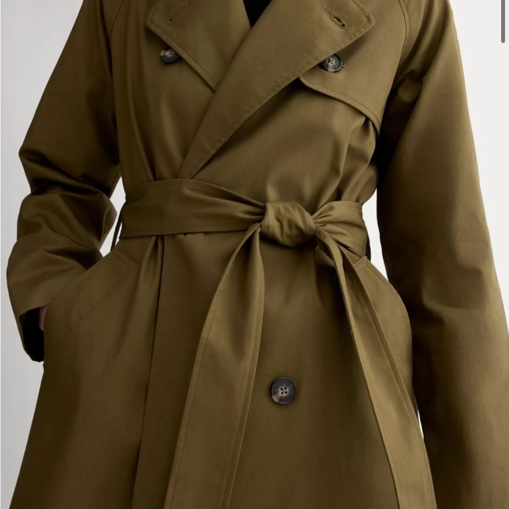 EVERLANE THE MODERN TRENCH COAT, Color Beech - Picture 3 of 5